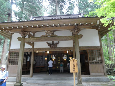 斎神社 神殿