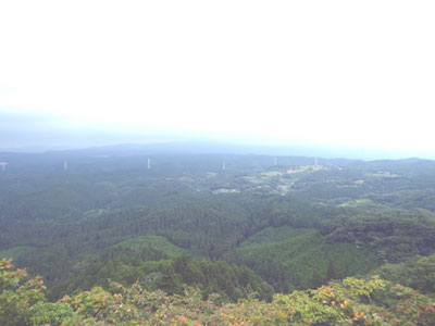 御岩神社からの光景