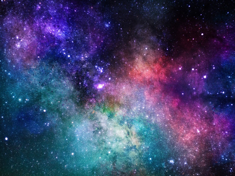 宇宙の色